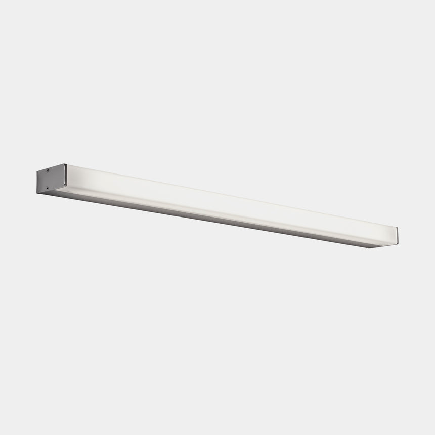 LedsC4 Baño Toilet Q 88cm LED blanco cálido cromo 05-1508-21-M1