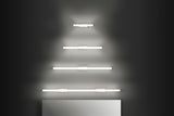 LedsC4 Baño Toilet Slim 123,2cm LED blanco cálido cromo 3472 luces 05-6398-21-M1