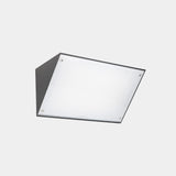 LedsC4 Aplique IP65 Curie Glass 260Mm E27 15 Gris Urbano 05-9884-Z5-G5