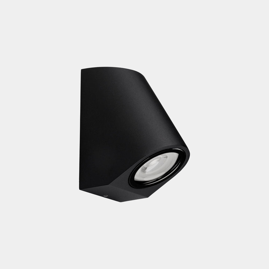 LedsC4 Aplique IP66 Eko Inclined GU10 8 Negro 05-E158-60-37