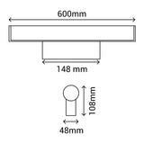 Sulion Caspio Iluminaespejos IP44 L600 - CASPIO 1002270