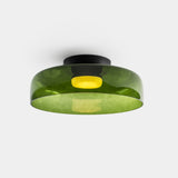 LedsC4 Plafón Levels Ceiling 1 luz Ø42cm LED 28 Casambi negro 18 15-A145-05-08