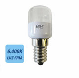 Elektro3 BOMBILLA FRIGORIFICO LED E14 0,5W 55 LM 6400K LUZ FRIA