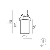 ACB Zoom Empotrable 3764/9 Blanco texturado, LED GU10 8W, I, Orientable E37640B