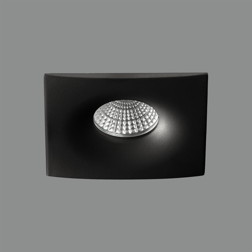 ACB Doro Empotrable 3789/10 Negro texturado, LED GU10 8W, I E37890N