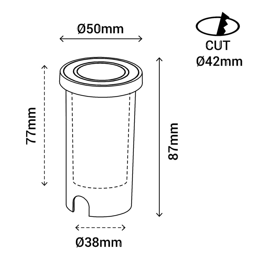 Sulion Aris Empotrable exterior IP65 2W - ARIS 400000