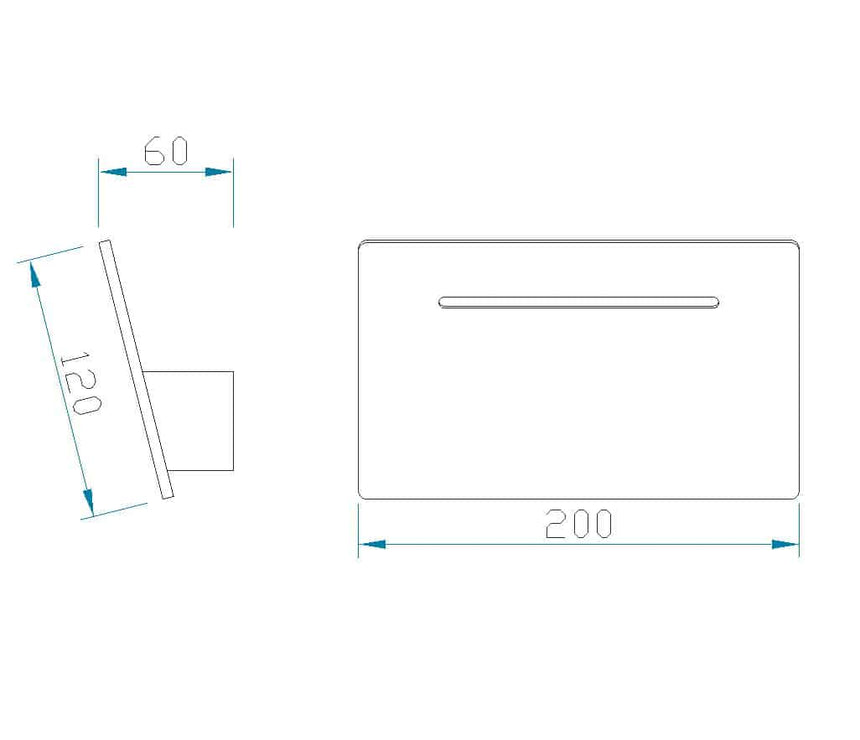 Mantra Toja Aplique LED  blanco 5120