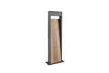 Trio SALMON Baliza de exterior negro madera IP44 60cm 546960135