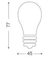 RSR Bombilla LED P45 Mate 4W,  E14 4000K