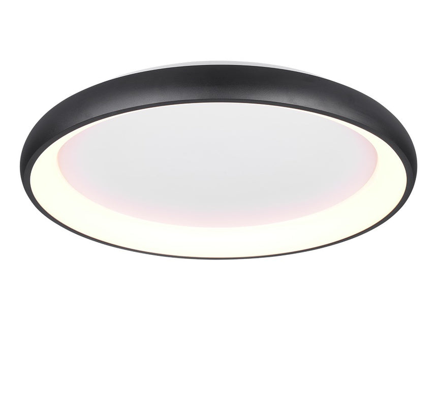 Trio Cardona Plafón LED negro 59W 75cm 649617532