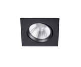 Trio Pamir Empotrable LED de metal estera negra 650410132