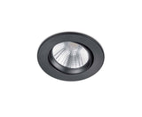 Trio Pamir Empotrable LED de metal estera negra 650510132