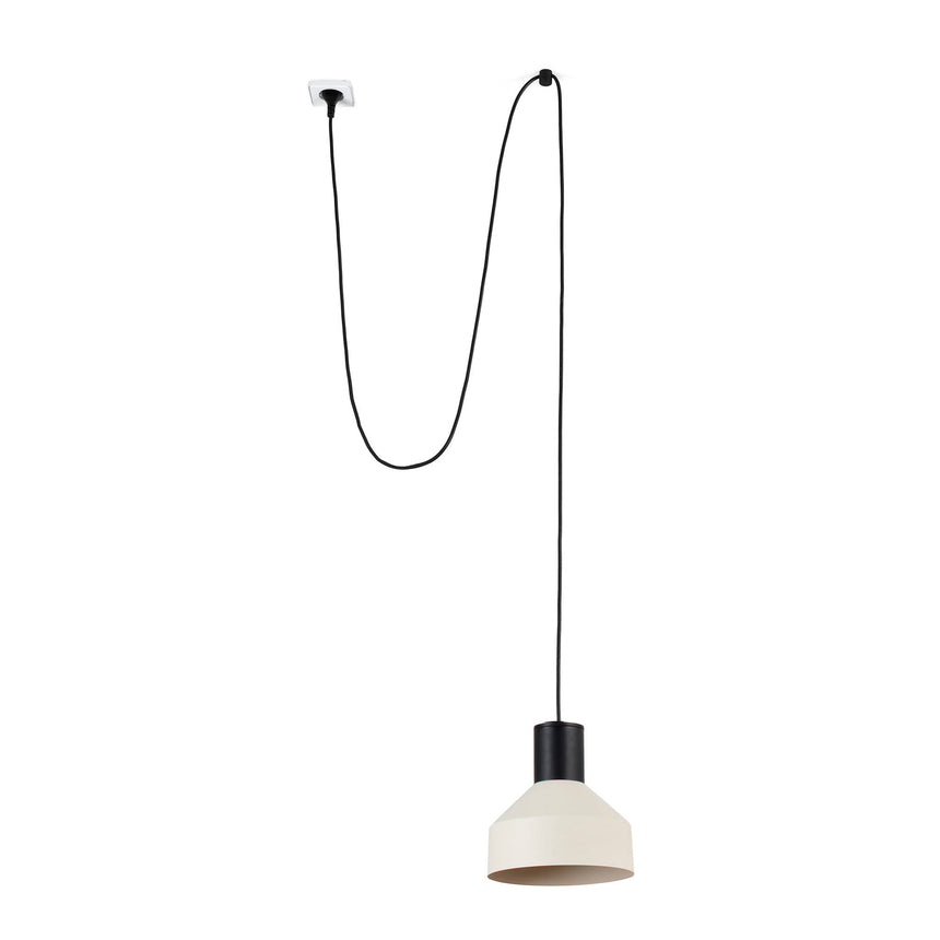 Faro KOMBO 200 Lámpara colgante beige con clavija 68604-65