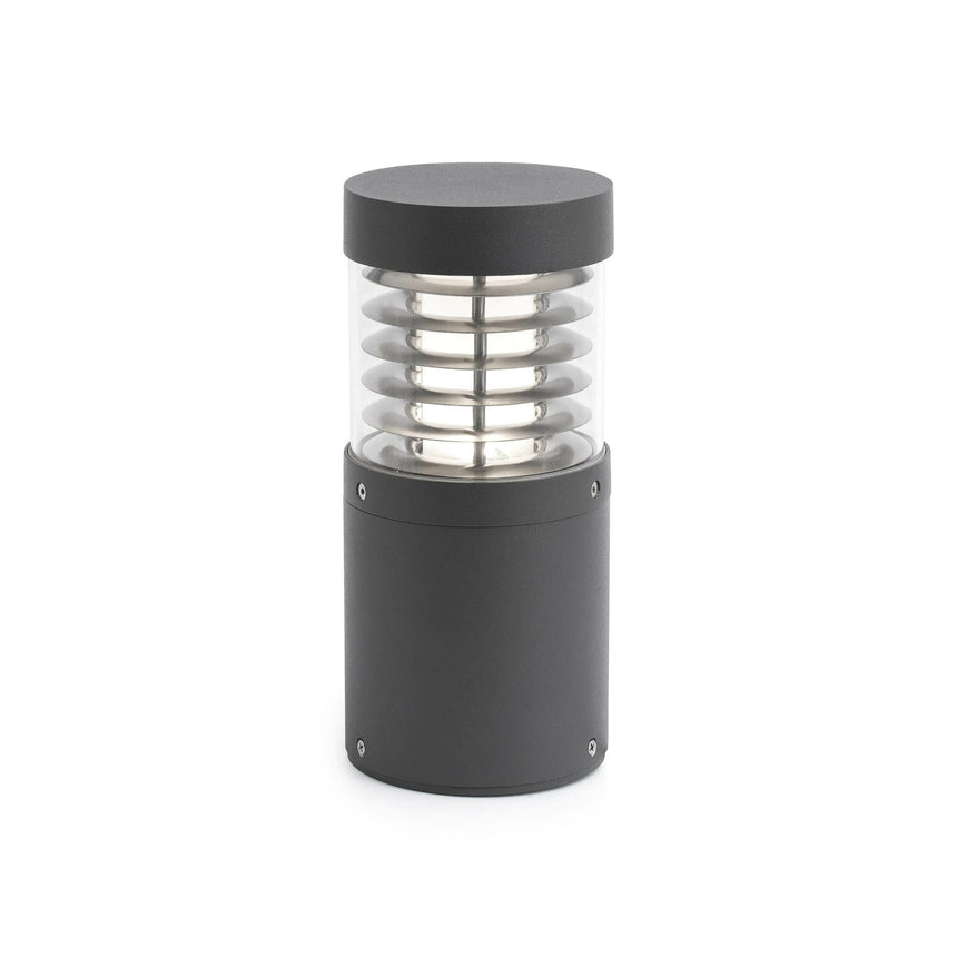 Faro Giza Sobremuro Gris Oscuro Cob Led 15W 3000K