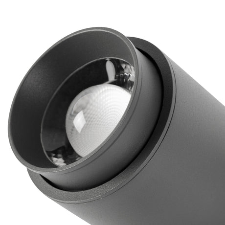 Faro Plom Proyector Gris Oscuro 8.5W 3000K 18°- 45°