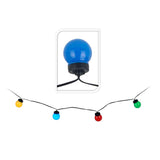 Elektro3 navidad Guirnalda LED Bombillas Esfericas Para Exterior Multicolor (Colores Vivos) 12,5M 20 LEDs 71179