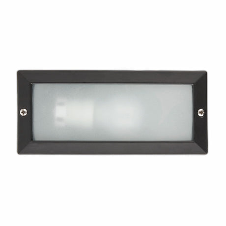 Faro Liso 71491 Liso Empotrable de pared bajo consumo negro