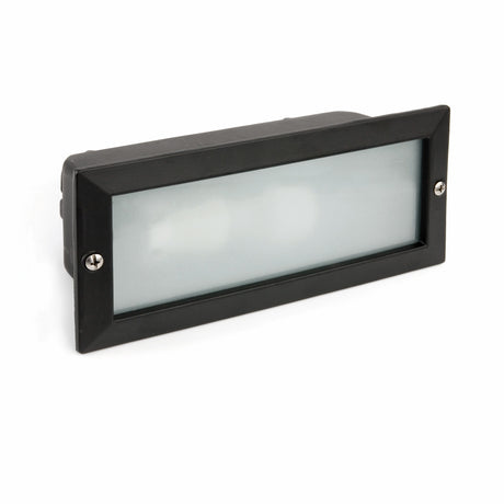 Faro Liso 71491 Liso Empotrable de pared bajo consumo negro