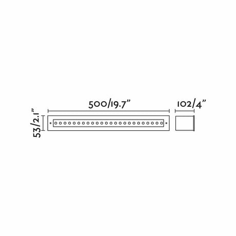 Faro Falls-50 Empotrable Orient. 16W 24V 3000K 25°