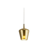 Mantra Elsa Lámpara de techo colgante de campana de cristal 2.5M-E27 oro 8248