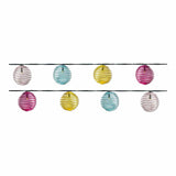 Elektro3 navidad Guirnalda Solar de Colores 10 LEDs Con Cable de Metal Exterior 4,7M 83327