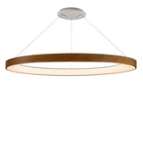 Mantra Niseko II Lámpara de techo colgante LED regulable 90cm madera 8648