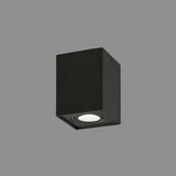 ACB Carre Plafón 3762/10 Negro Texturado, LED GU10 8W, , Orientable P376210N