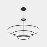 LedsC4 Lámpara de techo colgante Circular Downward 3 Rings (Ø3000 Ø2000 Ø1200) LED 331.1 Blanco Neutr CS4G-00X9AZDU05