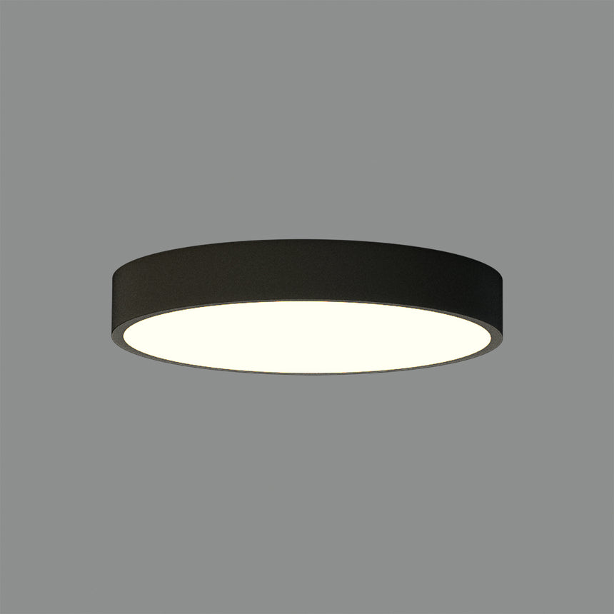 ACB London Plafón 3760/40 Negro Texturado, LED 22W 4000K 1679lm, CRI90 , LED integrado P376041N