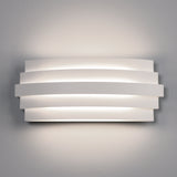 ACB Luxur Aplique 16/3840-30 Blanco texturado, LED 20W 1200lm, CRI90 , LED integrado, Kelvin 2700K-3000K Slide Switch A3840070B