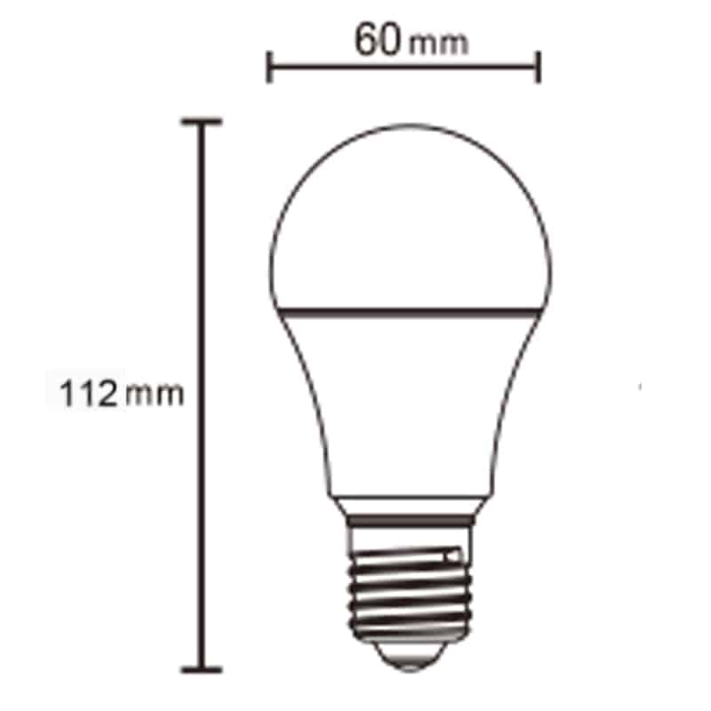 Mantra Bombillas E27 LED E27 10W 5000K 1100lm blanco R09134