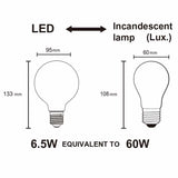 Mantra Bombillas E27 LED E27 7W 3000K 720lm G95 blanco R09244