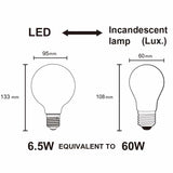 Mantra Bombillas E27 LED E27 7W 4000K 740lm G95 blanco R09245