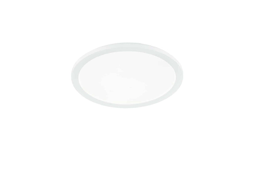 Trio Camillus Plafón LED de plástico blanco R62922401