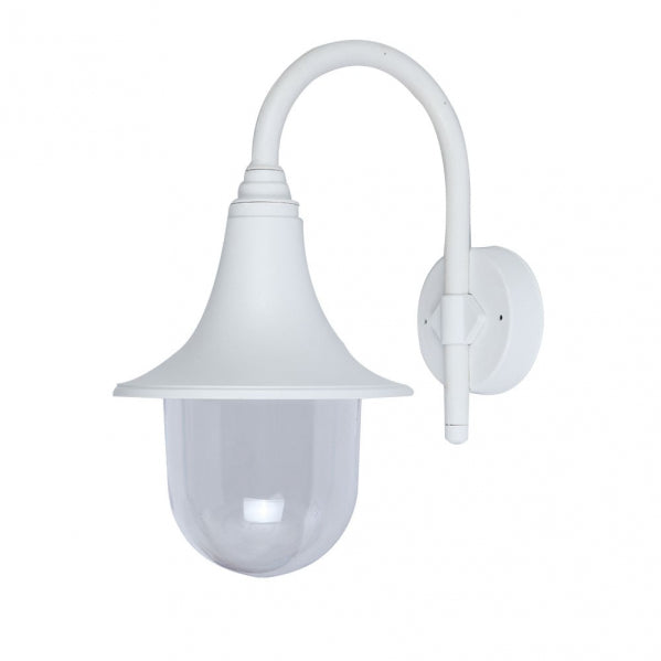 Fabrilamp Hinojo Aplique Exterior 1xe27 Blanco Ip44 Policarbonato 40,8x21,7x32,6 Cm 126261001