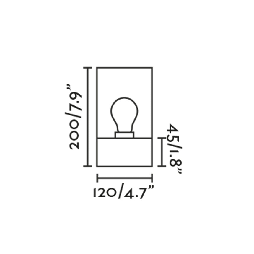 Faro KILA 200 Lámpara plafón gris oscuro ahumado 71741