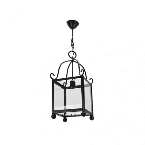 Fabrilamp Monasterio Farol Forja 1xe27 Negro Regx22x22 Cm 1.960/21-NEGRO