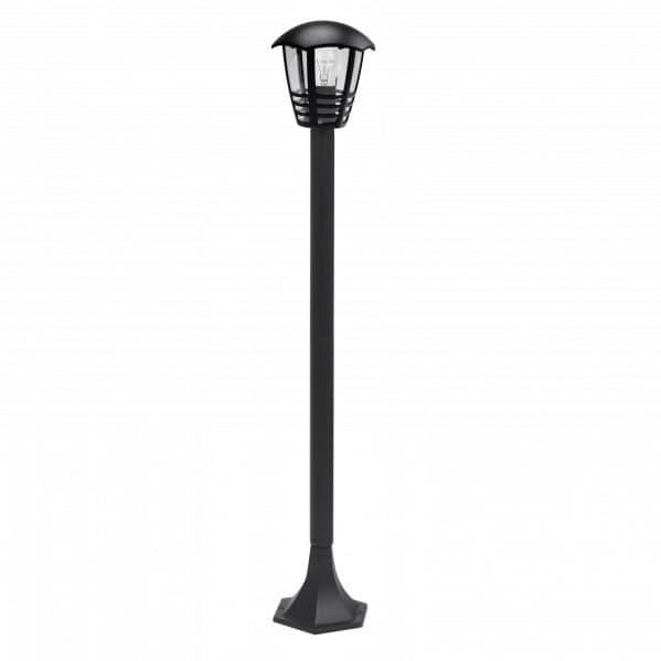 Fabrilamp Alnilan Farola Exterior Aluminio 1xe27 Negro Ip446 94x18x18 Cm 150241009