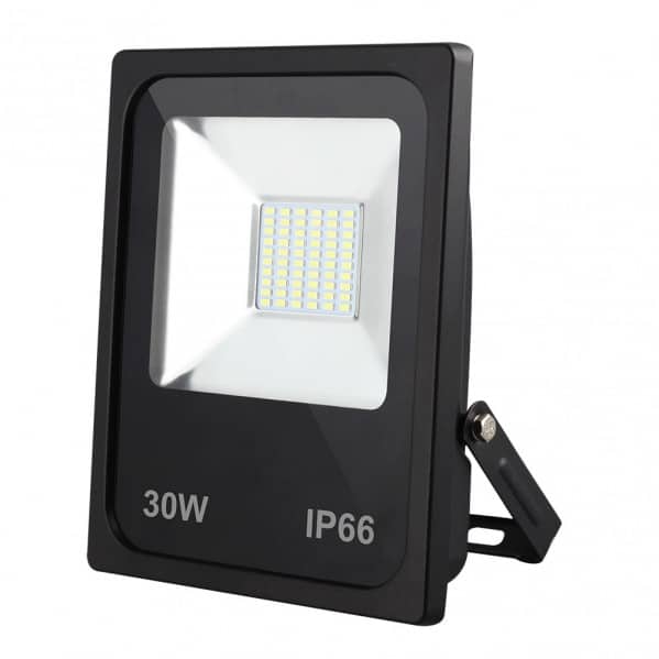 Fabrilamp Dacita Proyector Led Smd 30w 6500k Negro 2700lm   120º Ip66 23x19,5x5 Cm 147380309