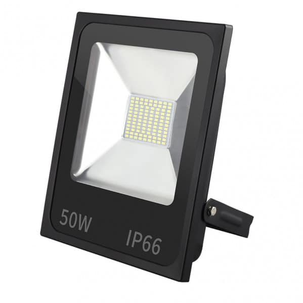 Fabrilamp Dacita Proyector Led Smd 50w 6500k Negro 4500lm   120º Ip66 28,5x24x5,5 Cm 147380509