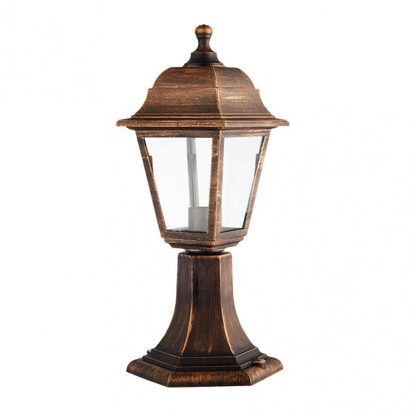 Fabrilamp Albahaca Sobremuro Exterior 1xe27 Oro Viejo Ip44 Policarbonato 41,5x16,5d 125871016