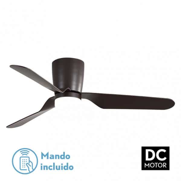 Fabrilamp Kochi Ventilador 18w Dc Marron 3 Aspas Marron 5 Velocidades C/remoto Temporizador 132 D 129191302