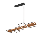 Trio Harper Lámpara colgante LED negro 322910532