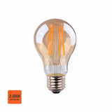 Elektro3 BOMBILLA STANDARD FILAMENTO LED CRISTAL VINTAGE E27 6W 500 LM 2000K LUZ CALIDA EDM