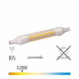 Elektro3 BOMBILLA LINEAL LED 118MM 9W 3200K 230V 1100 LUMENS CON BASE CERAMICA EDM