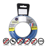 Elektro3 CARRETE CABLECILLO FLEXIBLE 2,5MM AZUL 50M LIBRE-HALOGENO 8425998284751